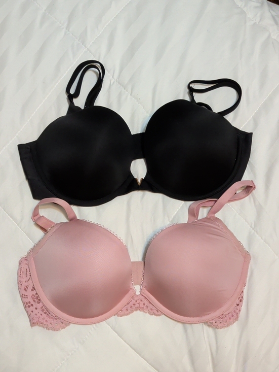 Victoria's Secret Other - Victoria's Secret Black & Blush Pink Push-Up Bras Duo